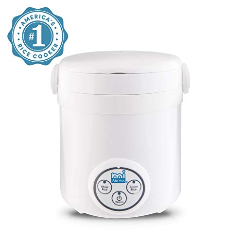 Aroma Housewares (MRC-903D) Mi 3-Cup (Cooked) (1.5-Cup UNCOOKED) Digital Cool Touch Mini Rice