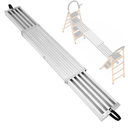 Extendable Aluminum Work Platform with Anti-Slip Surface