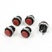 uxcell AC250V/3A AC125V/6A OFF(ON) NO Round Momentary Push Button Switch 5 Pcs