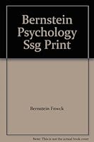 Bernstein Psychology Ssg Print 0618946829 Book Cover
