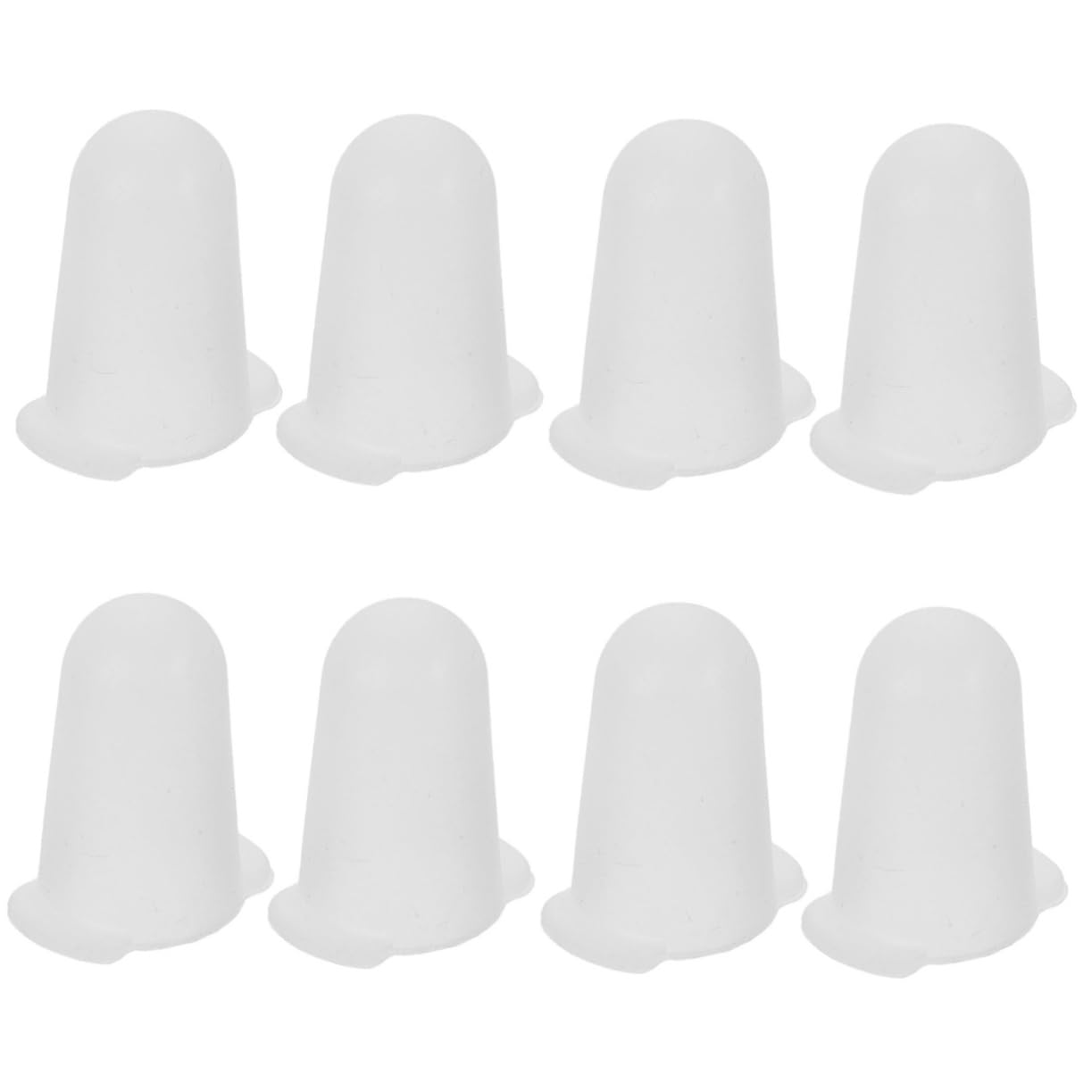 8 Pcs Silicone Cake Decorating Tip Protectors - Prevent Drying of Icing Cream & More - Perfect for Home Baking Supplies