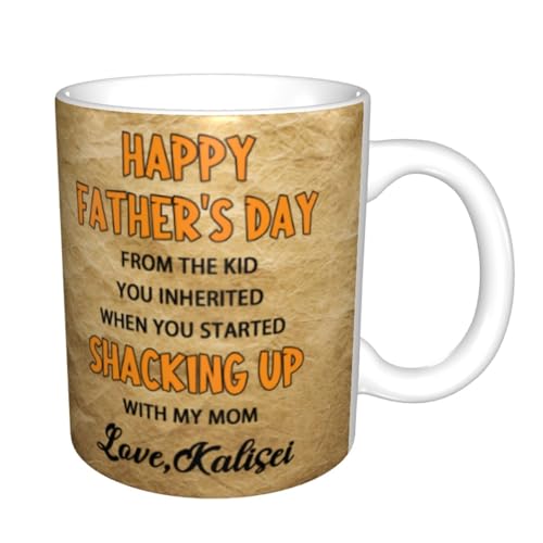Taza personalizada para padrastro de cerámica 330 ml miniatura 4