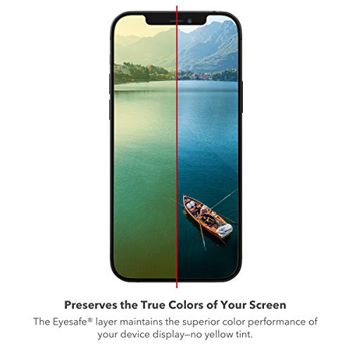 Image of ZAGG Glass Elite VisionGuard+ Screen Protector - iPhone 12 Mini - Impact Protection, Scratch, Fingerprint, Smudge, InvisibleShield, Oil Resistant, Clear