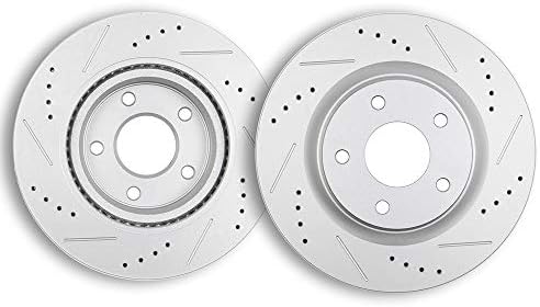 Brake Rotors,ECCPP 2pcs Front Brake Discs Rotors Brake Kits fit for 2007 2008 2009 2010 2011 2012 2013 for Nissan Altima