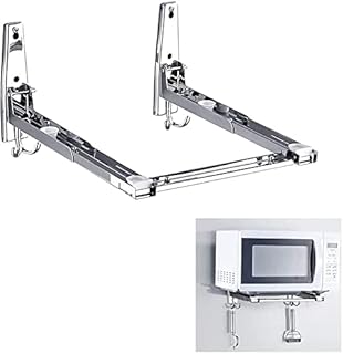 Grille De Four à Micro Ondes En Acier Inoxydable, Force Portante Plus Durable, Antiseptique Et Forte, Support Extensible Pliable En Acier Inoxydable 304 Pour Four à Micro-Ondes