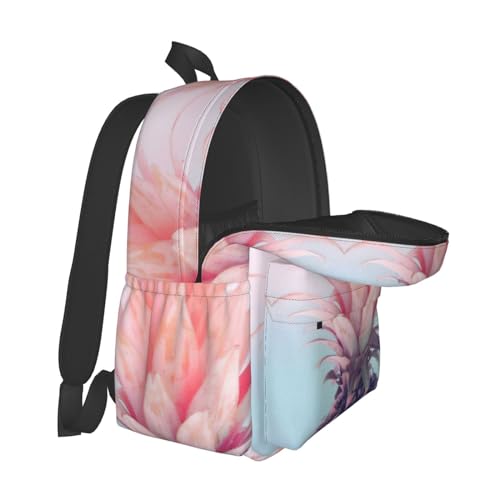Sac à dos école ananas confortable contre le mal de dos