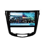 Android 10 Doppel Din Autoradio Passt Für Nissan X-Trail T32 Qashqai J11 2013-2017- Kamera Canbus KOSTENLOS-[4G+64G]-Unterstützung Lenkradsteuerung 4G WiFi DAB Carplay BT5.0