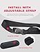 Harrison Howard Horse Muzzle Feed Bag Nylon Mesh Grain Feed Bag with Padded Neck Strap Adjustable Belt Pink Medium