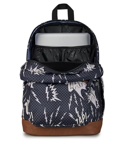 Image of JanSport Cool Backpack with 15-inch Laptop Sleeve, Large Computer Bag Rucksack with 2 Compartments, Ergonomic Straps, High Voltage