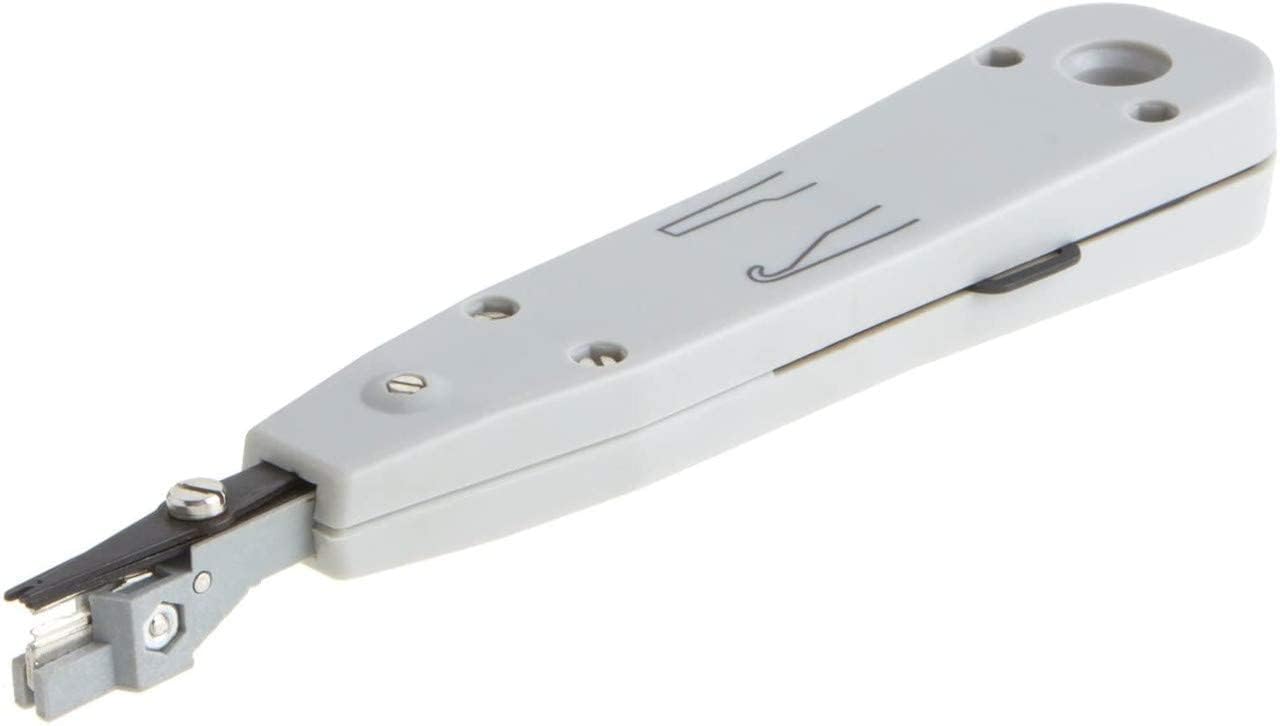 Madhabi HT-3141 Krone Punch Down Tool, Impact Crimping & Insertion Tool for 110/88 Type AMP Modules, Telephone Wire, Network Junction Box, Ratchet-Type Punch Tool for IO & Keystone Jacks-image-19
