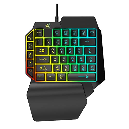Amazon | IPT 左手用 ゲーミングキーボード 39キー 片手 左手デバイス
