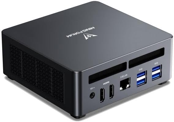 MINIS FORUM Venus UM790 Pro Mini PC AMD Ryzen 9 7940HS bis zu 5,2 