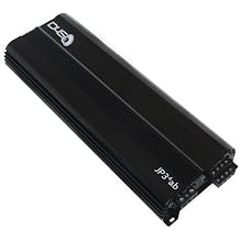 DOWN4SOUND JP34 AB Black Gloss | 590W RMS - 4 Channel Amplifier