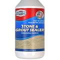 Grout & Granite Penetrating Sealer from the Floor Guys: Also Works on Marble, Travertine, Limestone, Slate. Protects Against Water & Oil Based Stains. Designed for Floors & Showers. 1 Quart