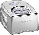 Cuisinart Ice Cream and Gelato Maker | Makes Ice Cream, Gelato, Sorbet, Frozen Yoghurt | Stainless Steel | ICE100BCU
