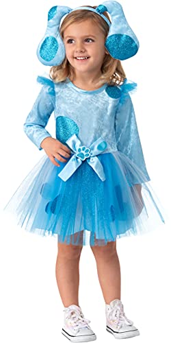 Disfraz infantil de Blue's Clues y You para niñas miniatura 6