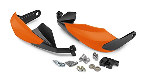 NEW KTM PLASTIC HAND GUARD SET ORANGE 2014-2016 390 DUKE 9010297944404