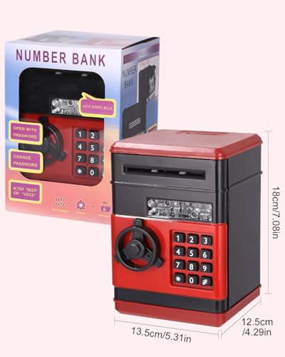 Tirelire electronique pour enfants avec code pour securiser l'argent de poche - 3