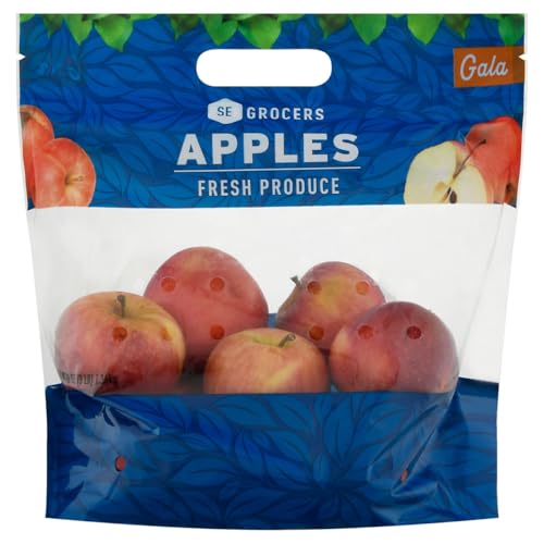 Gala Apples Fresh Produce Fruit, 3 LB Bag