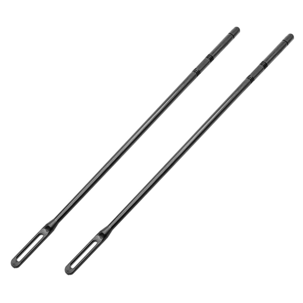 Levemolo 2pcs Flute Cleaning Sticks Wind Instrument Cleaning Rods for Flute Maintenance Accessories Black for and