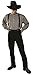 Produktbild Stars & Stripes Old Style Westernhose Dillon - Vintage Oldstyle Westernkleidung Westernbekleidung (105 cm) Schwarz
