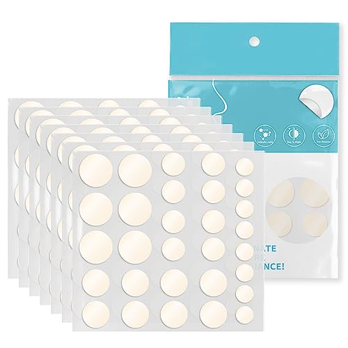 480Pcs Patches Acne Hidrocoloides Pimple Patches Invisibles Aceite del Árbol del té Nicotinamida Ácido Hialurónico Parche Día y Noche 2 en 1 Para Reparar Granos Acné，Impermeable y Transpirable