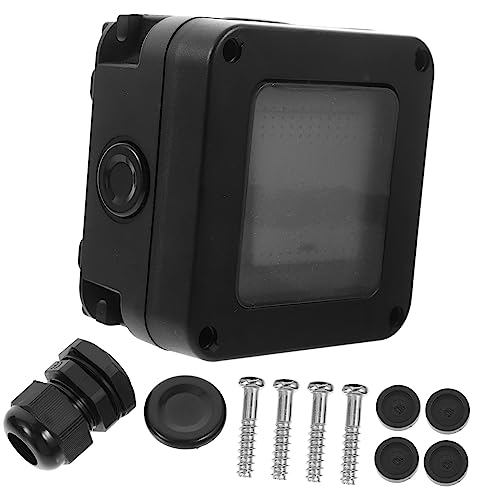 Cabilock Outdoor Plug Covers Waterproof Switch Single Outlet Weatherproof Outlet Box Easy Install