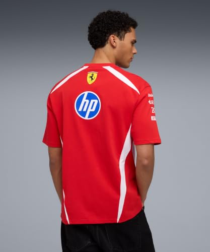 PUMA Scuderia Ferrari F1 2026 Herren Team Fahrer-T-Shirt - Rot - Größe: S – Ansicht 4
