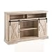 WE Furniture AZ52HBSBDWO TV Stand, 52", White Oak