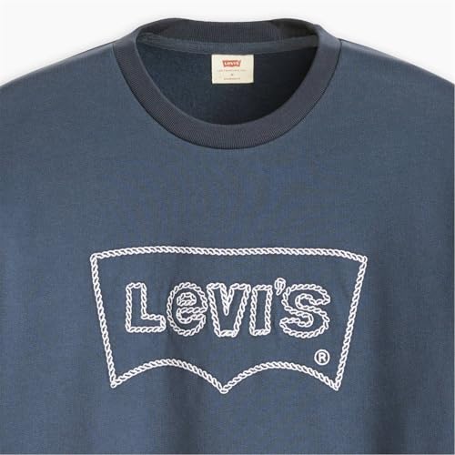 Levi' Homme Standard Graphic Crew Rope Batwing Vw Sargasso Sea - vue 4