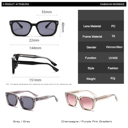 Lunettes de soleil tendances de luxe MUTYNE punk chic