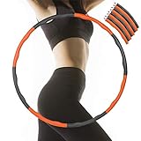 【Das Training mit hula hoop】Hoola Hoop helfen Arbeiten Sie an der Koordination, verbessern Sie die Lungenausdauer, stärken Sie die Taille und Beine, Das Training mit hula hoop ist nur 5 Minuten lang verwenden müssen, Verbrenne bis zu 150 Kalorien pro Sitzung.