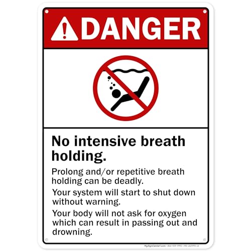 No Intensive Breath Holding Prolonged or Repetitive Breath Holding Can