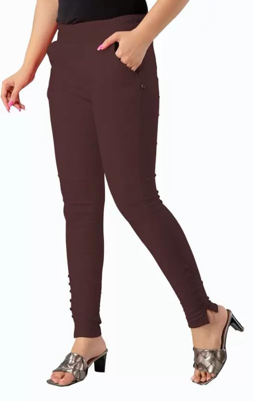Image of Women's Stylish & Comfortable Jeggings | Stretchable High-Waist Pants BZFW Potali