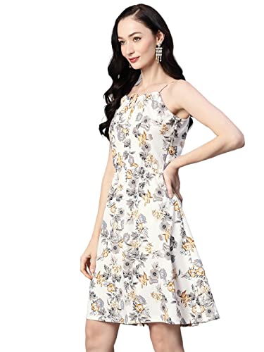 Image of arriva fab Women's Knitted Polyster Printed Dress