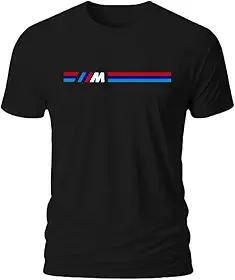 Camiseta Premium Masculina Plus Minimalist 100% Algodão Fio 30.1 Penteado BMW Exclusiva