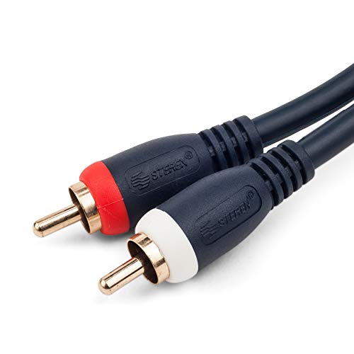Steren 254-230Bl Dual Rca Stereo Cables (50Ft) #TOP3