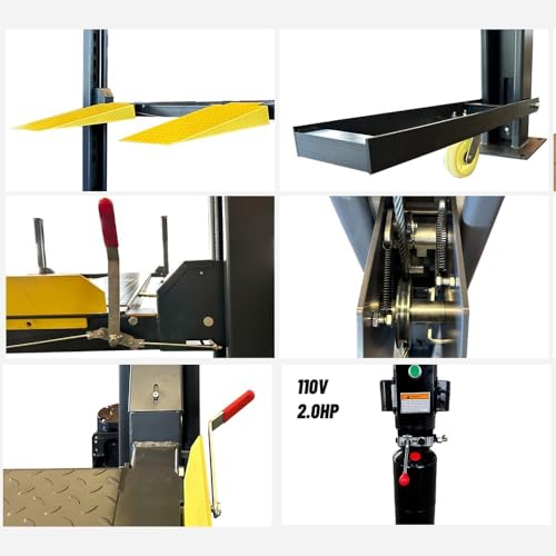 Hydraulic car lift 4 post