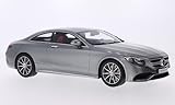  Mercedes S63 (C217) AMG Coupe, metallic-grau, Modellauto, Fertigmodell, GT Spirit 1:18