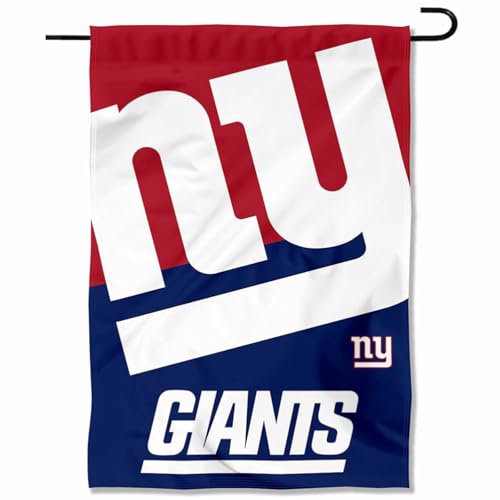 New York Giants Large Logo Double Sided Garden Banner Flag