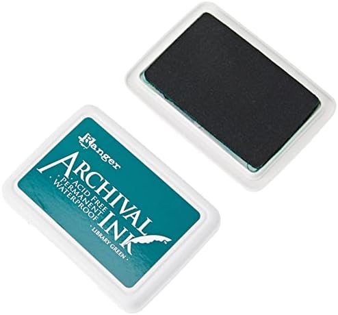 Ranger Archival Ink Pad #0-Library, Green