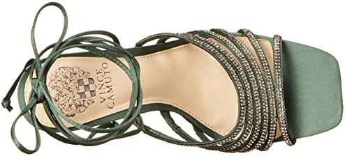 Vince Camuto Women's Footwear Women's Rebitin Lace Up Dress Sandal Heeled, Mischief Green, 8 | Image 4