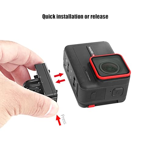 Support Insta360 Ace résistant aux vibrations avec adaptateur rapide Forevercam - 2