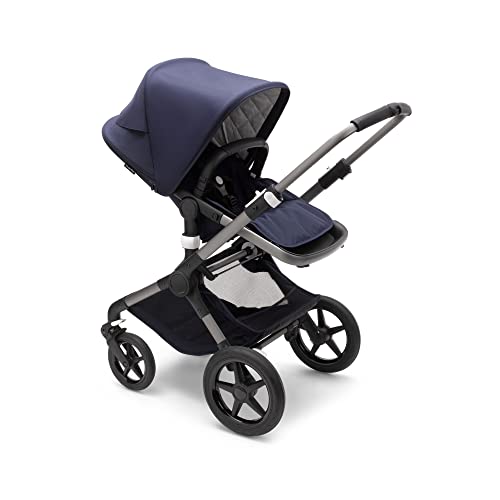 Cochecito DUO Bugaboo Fox 3 Classic Collection Completo Azul marino