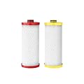 AQUA CREST Replacement for Aquasana® AQ-5200R Under Sink Water Filter, 500 Gallons Filter Life, Pure, Tasty Water, Compatible with AQ-5200.56 and AQ-5200.62, 2 Count