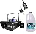 Chauvet Hurricane H1302 Fog/Smoke Machine + FC-W Wireless Remote + FJU Fog Fluid