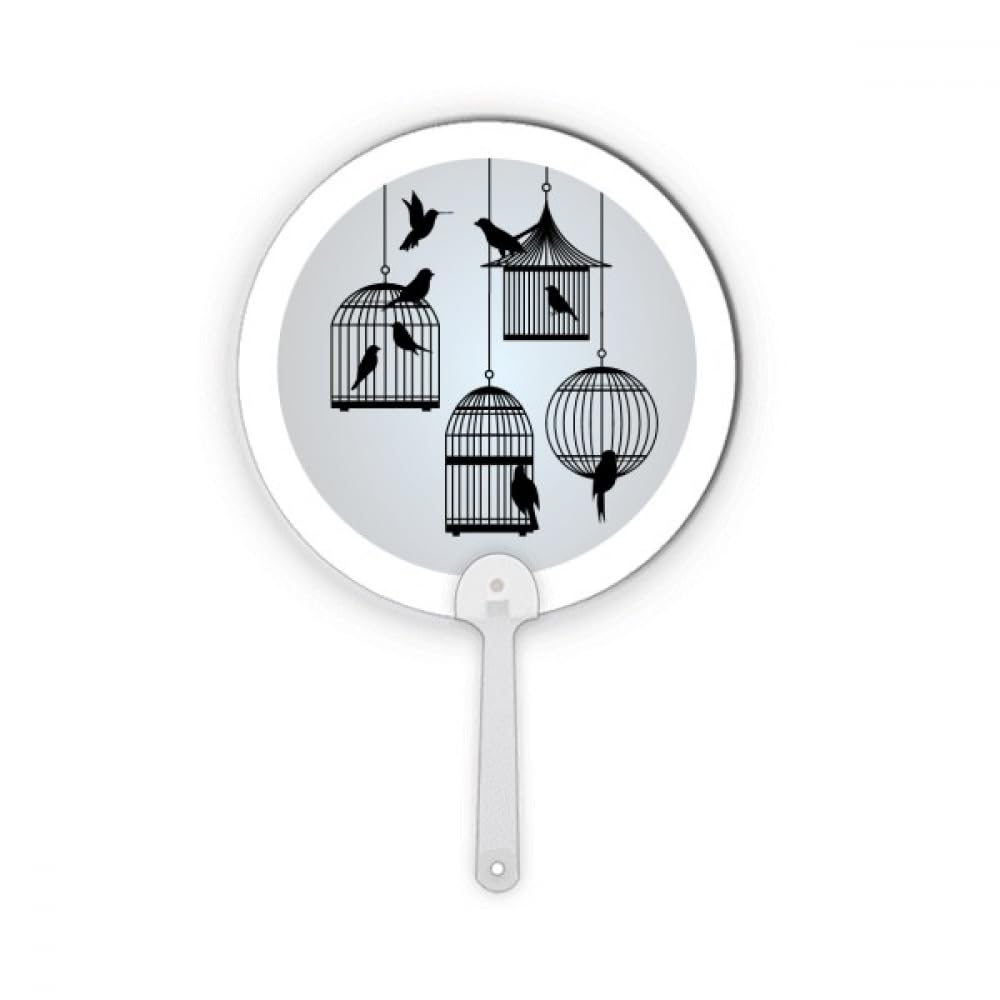 Cage oiseaux ronde en plastique pour embellir votre salon et balcon
