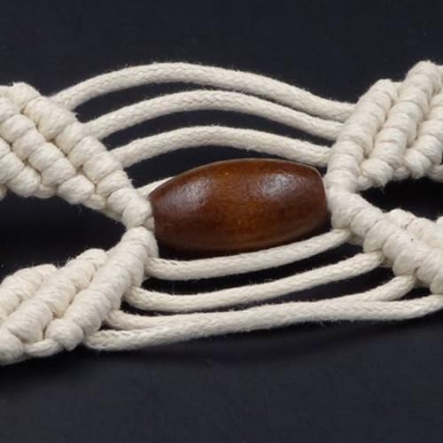 Lady Waist Belt Woven Beads Vintage Tie Belt Casual Ceinture Belt Street Dance Cowgirl Belt4