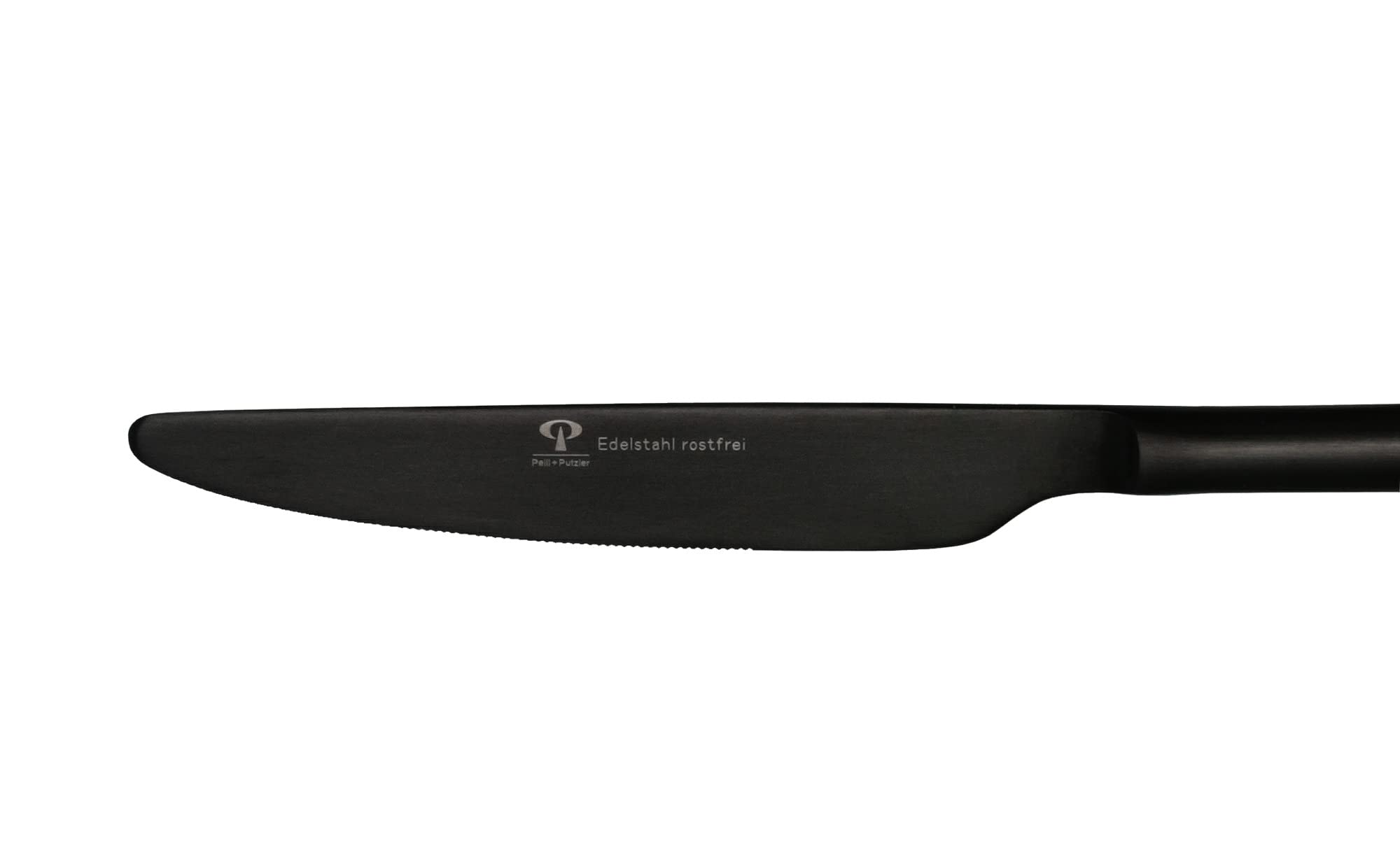 Peill+Putzler Germany Besteck-Set 16-teilig Edelstahl schwarz spülmaschinengeeignet rostfrei für 4 Personen
