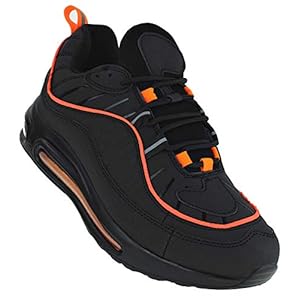 Bootsland Neon Turnschuhe Sneaker Sportschuhe Luftpolstersohle Unisex 068